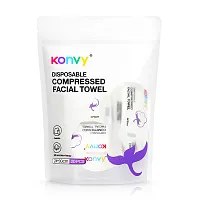 Konvy Facial Towel [50 Sheets x 2pcs]
