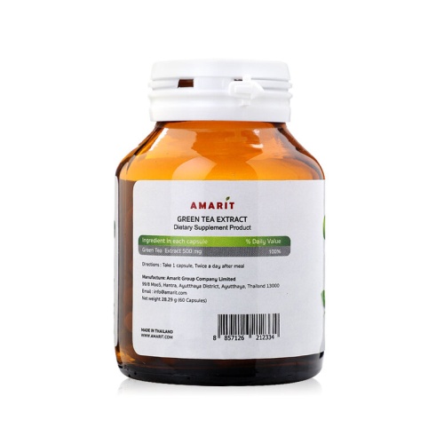 AMARIT Green Tea Extract 60 Capsules фото 3