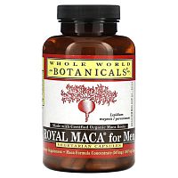 Whole World Botanicals, Royal Maca for Men, 500 mg, 180 Gelatinized Veggie Caps