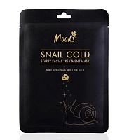 Маска для лица “Золото Улитки” Moods Snail Gold Mask
