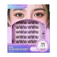 Mlen Diary Glueless Falsies Eyelashes 7Rows Idol
