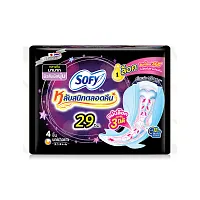 Sofy x Butterbear ผ้าอนามัย Body Fit Night Extra Long Wing [42cm x 4pcs]