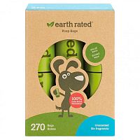 Earth Rated, Пакеты для отходов для собак, без запаха, 270 пакетов