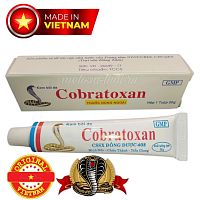 Обезболивающий крем с ядом кобры Cobratoxan (20 г) Кобратоксан – оригинал из Вьетнама