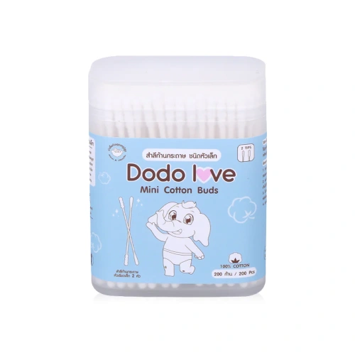 DODOLOVE Mini Cotton Bud 200pcs