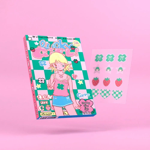 grrrbeauty Hydrocolloid Acne Patches 12 Dots фото 2