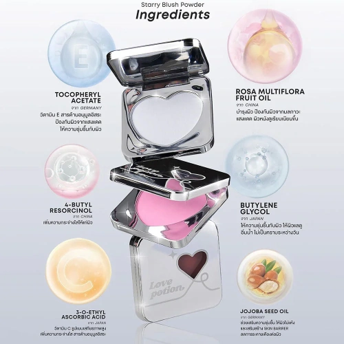 LOVE POTION Galaxy Gloss Lip Oil 3g фото 4