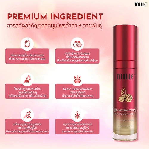 Mille Rose Cordy Pomegranate Booster Essence 35ml фото 2