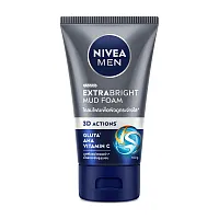 NIVEA Men Extra Bright Mud Foam 100g