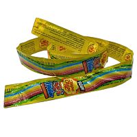 Жевательный мармелад Chupa Chups Sour Belt 1 Meter - Радужная кислая лента