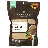 Navitas Organics, Органический какао-порошок, 454 г (16 унций)