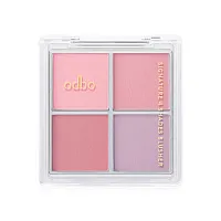 ODBO Signature 4 Shades Blusher 10g