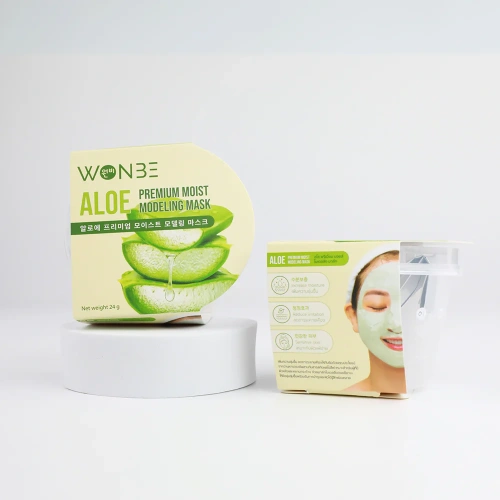 WONBE Aloe Premium Moist Modeling Mask 24g фото 4