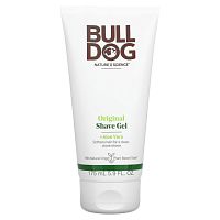Bulldog Skincare For Men, гель для бритья с натуральными компонентами, 175 мл (5,9 жидк. унций)