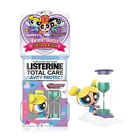 Listerine Mouthwash Total Care Night [750ml x 2pcs] [Free! Powerpuff Girls Collection Sandglass Random 1pc]