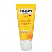 Weleda, Baby, питательный детский крем для тела, с экстрактами календулы, 75 мл (2,5 жидк. унции)
