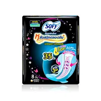 Sofy ผ้าอนามัย Cooling Fresh Natural Night Superslim 0.1 Wing [29cm x 10pcs]