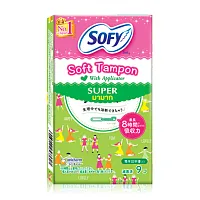 Sofy ผ้าอนามัยแบบสอด Soft Tampon with Applicator Super 9pcs