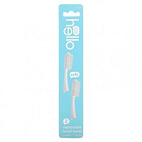 Hello, Сменные насадки-щетки, мягкие, 2 шт. В упаковке