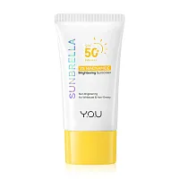 Y.O.U Sunbrella 2% Niacinamide Brightening Sunscreen SPF50+ PA++++ 30ml