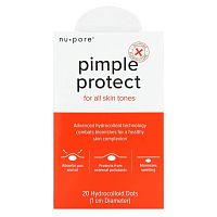 Nu-Pore, Pimple Protect, 20 гидроколлоидных точек