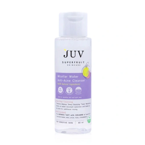 Juv Micellar Water Anti-Acne Cleanser 80ml