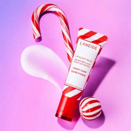 Laneige Lip Glowy Balm Candy Cane 10g фото 2