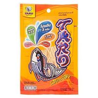 Снек в наборе Taro Fish Snack Barbecue Flavoured (барбекю) 7,5gr x 12 шт. Таиланд