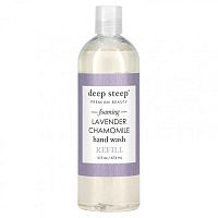 Deep Steep, Пенка для мытья рук, лаванда и ромашка, 474 мл (16 жидк. Унций)