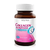 Vistra Collagen Dipeptide 1000mg Plus Vitamin C 30 Tablets