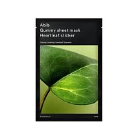 Abib Gummy Sheet Mask Heartleaf Sticker 1'S