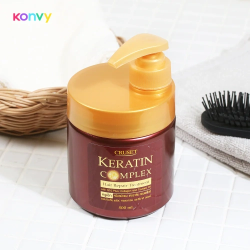 CRUSET Keratin Complex Hair Repair Treatment 500ml фото 2