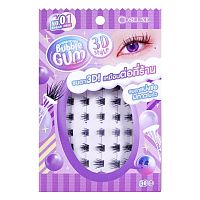 Cosluxe Winky Eyes Bubble Gum 3D Eyelashes 30pcs.01 Sugar Free