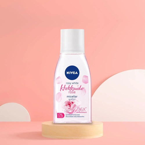 NIVEA Rosy Bright Hokkaido Rose Micellar Water 125ml фото 2