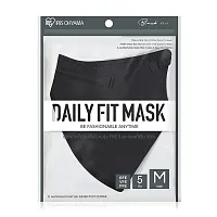 IRIS OHYAMA Disposable Face Mask Daily Fit Size M [5pcs x 1 Sachet]
