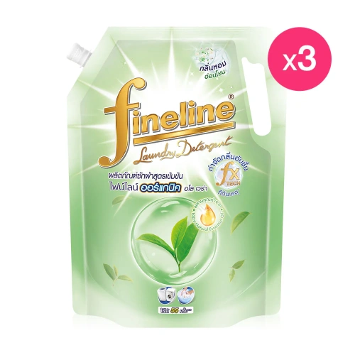 Fineline Laundry Detergent Concentrated Antibac Green 1250ml