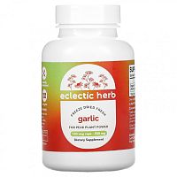 Eclectic Institute, сублимированный чеснок, 550 мг, 120 вегетарианских капсул