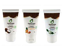 Крем для рук Кокосовый Tropicana в ассортименте, 50 гр. (без парабенов) Таиланд