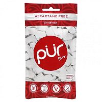 The PUR Company, Жевательная резинка, корица, 55 шт., 77 г (2,72 унции)