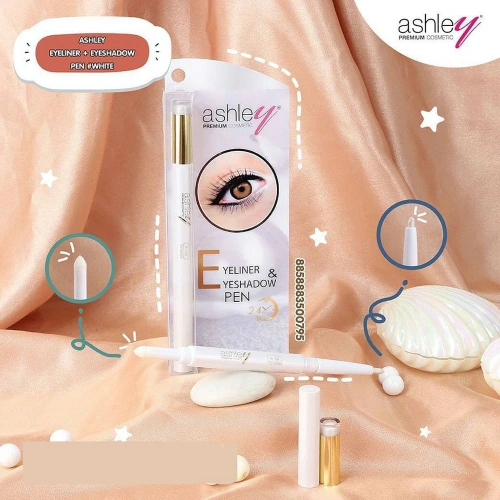Ashley Eyeliner + Eyeshadow Pen White 0.25g фото 2 Ashley Eyeliner + Eyeshadow Pen White 0.25g фото 2