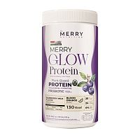 The Merry Glow Protein Shake Blueberry Milk 525 g.