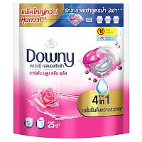 Downy Gel Ball Laundry Detergent Garden Bloom Clean Plus Refill 25'S