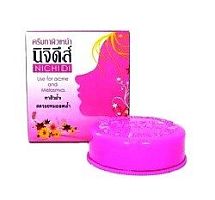 Крем для лица очищающий от акне и мелазмы Nichidi Use For Acne Melasma, 15,3 мл., Таиланд