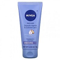Nivea, Крем для рук, масло макадамии и цветок лотоса, 74 г (2,6 унции)