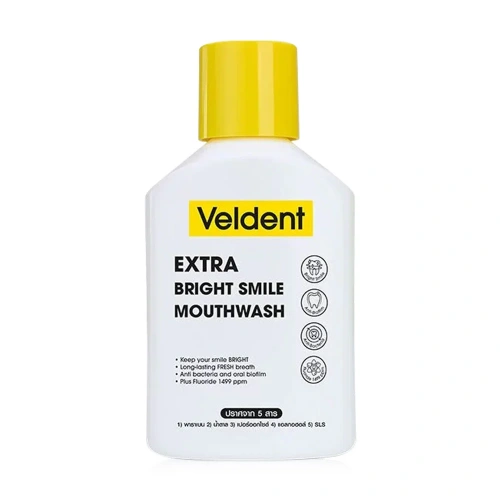 VELDENT Extra Bright Smile Mouthwash 250ml VELDENT Extra Bright Smile Mouthwash 250ml