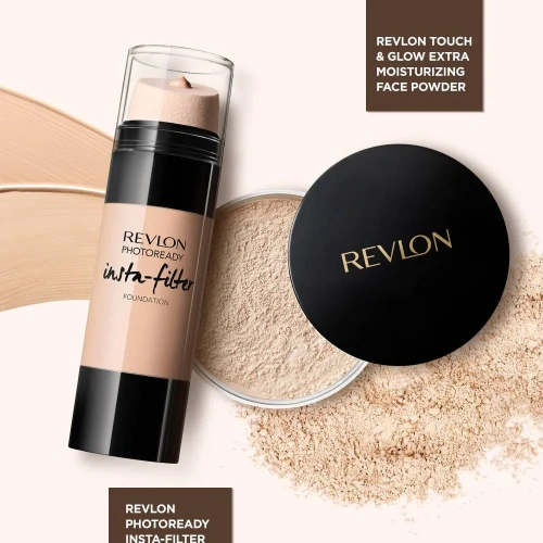 REVLON Touch & Glow Extra Moisturizing Face Powder 43g фото 3