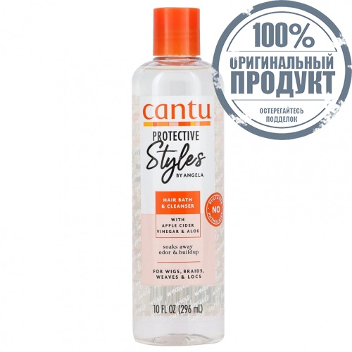 Cantu, Styles Protective By Angela, средство для ванны и очищения, 296 мл (10 жидк. Унций)