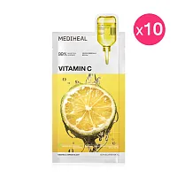 Mediheal Vitamin C Essential Mask Clear Toning [24ml x 10pcs]