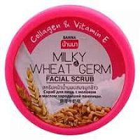 Скраб для Лица "Молоко и ростки пшеницы" 100 мл / Banna Snail Scrub Face 100 ml