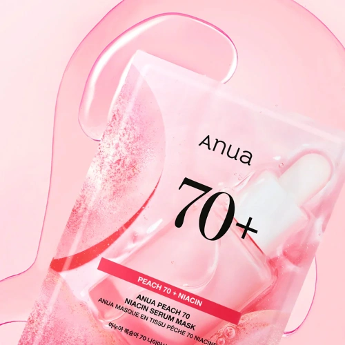 ANUA Peach 70 Niacin Serum Mask 25ml фото 4 ANUA Peach 70 Niacin Serum Mask 25ml фото 4